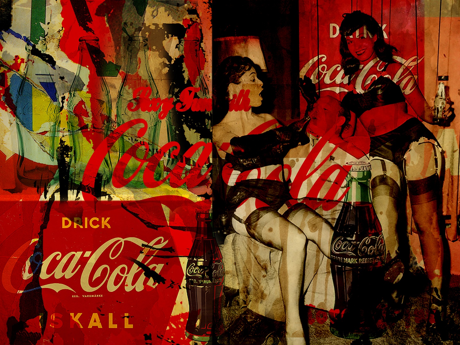 SMALL Sexy Fun with Coca Cola 